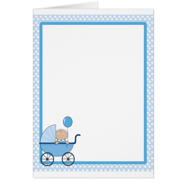 Garçon de frontière de bébé (Devant)