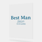 garçon d'honneur enterrement de vie de jeune fille (Angle)