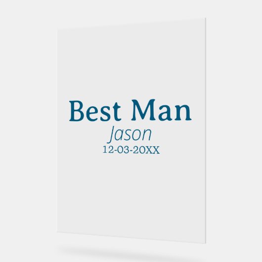 garçon d'honneur enterrement de vie de jeune fille (Angle)