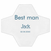 garçon d'honneur témoin ajouter nom texte enterrem (Plat)