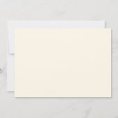 Garçon Dino de partie de carte de remerciements (Dos)