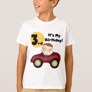 Garçon en 3èmes T-shirts et cadeaux d'anniversaire