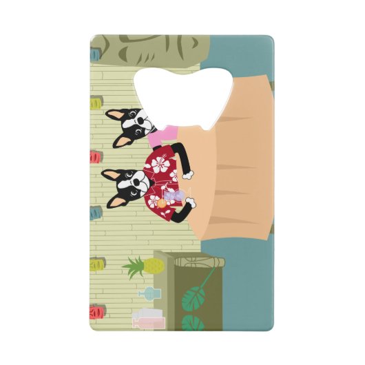 Garçon et fille de Boston Terrier (Devant)