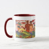Garçon et fille hawaïens - tasse d'Arman Manookian (Gauche)