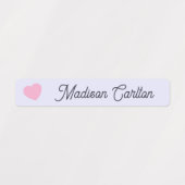 Garçon Fille Codé par Couleur Étiquettes Personnal (Design 1)
