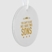 Garçon fils Funny mère cadeau de jour pour mère sa (devant)