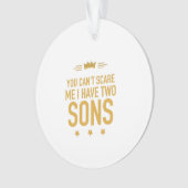 Garçon fils Funny mère cadeau de jour pour mère sa (devant)