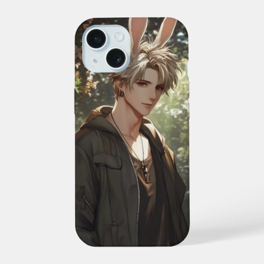 Garçon Lapin Blond Anime (Verso)