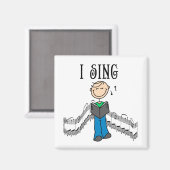Garçon Magnet de Chant (Recto/Verso)