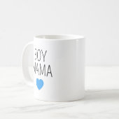 Garçon Mama Mug, Maman de Boys Mug, Maman Mug avec (Devant gauche)