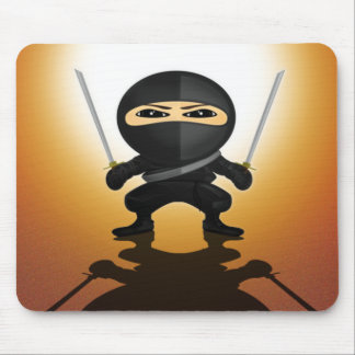 Garçon Ninja Mignon Anime Gamer Tapis de Souris Ka