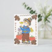 Garçon pèlerin 1 carte postale (Debout devant)