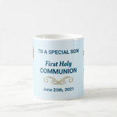Garçon première sainte communion classique Mug (Centre)