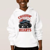 Garçon Saint-Valentin Mignon Camion Monstre “Écras (Devant)