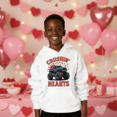 Garçon Saint-Valentin Mignon Camion Monstre “Écras