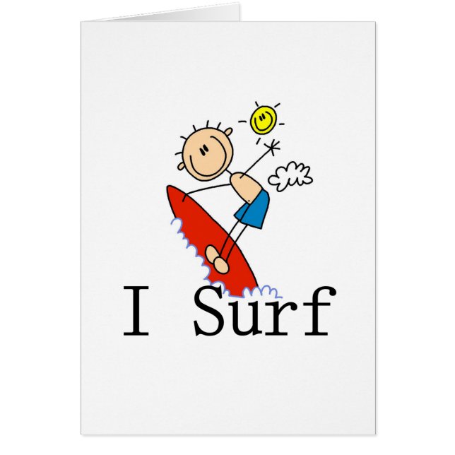 Garçon sur la planche de surf (Devant)