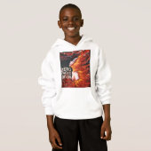 Garçon Sweat à Capuche "Esprit Fougueux" (Devant entier)