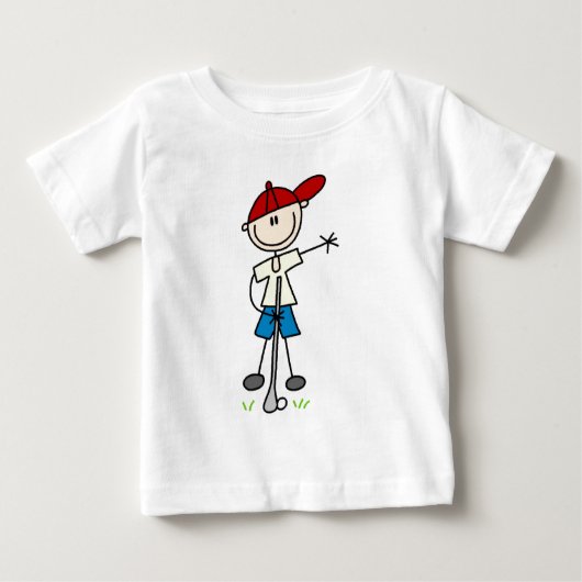 Garçon T-shirts et cadeaux Golfer (Devant)