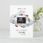 Garçon Ultrasound Funny Merci Baby Point de vue (Debout devant)