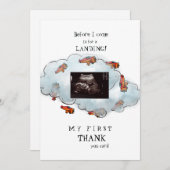 Garçon Ultrasound Funny Merci Baby Point de vue (Devant / Derrière)