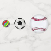 Garçons Balls d'anniversaire Confetti (Derrière)