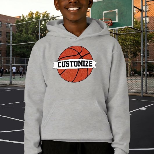 Garçons Basketball Custom Team Player Nom et numér