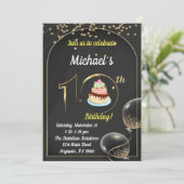 GARÇONS DE DIX ANS INVITATION D'ANNIVERSAIRE (Debout devant)