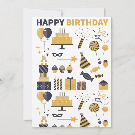 GARÇONS DE DIX ANS INVITATION D'ANNIVERSAIRE (Dos)