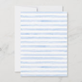 Garçons Elephant Prince Baby Shower Invitations (Dos)