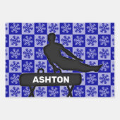 Garçons Gymnastique Enveloppement de Noël Papier (Devant 3)