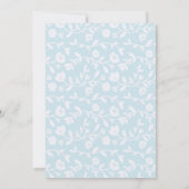 Garçons invitation de premier anniversaire, Peter  (Dos)