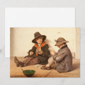 Garçons Jouant aux cartes | Antonio Ermolao Paolet (Devant / Derrière)