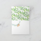 Garçons Safari Jungle Baby shower Merci Note (Intérieur)