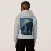 Garçons Sweat - shirt à capuche (Dos entier)