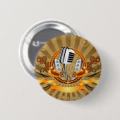 Garcya.us_11984269 Ronde Button 5,7 Cm (Voorkant /achterkant)