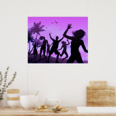 garcya.us_people_vector (6)-gewijzigde roze poster (Keuken)