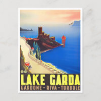 Garda Lake Italië — vintage-reis