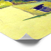 Gardanne door Paul Cezanne Poster (Hoek)