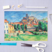 Gardanne (horizontaal Uitzicht) van Paul Cezanne Tissuepapier (Craft)