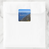 Gardasee Vierkante Sticker (Tas)