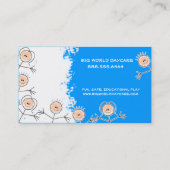 GARDE Childcare gardant les enfants le carte de (Dos)