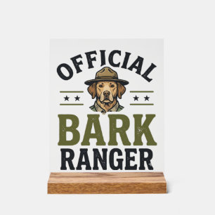 Garde de l'aboiement officielle Graphique vintage 