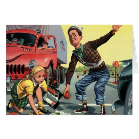 Garde de passage de la patrouille de sécurité vint (Devant horizontal)