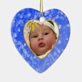 Garde de photos pour bébé ornement de Noël (Droite)