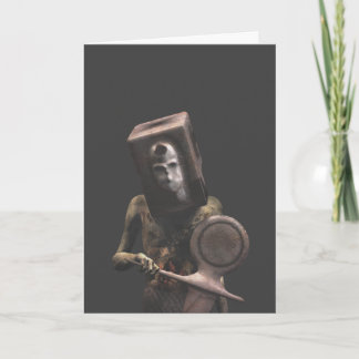 Garde de zombi - carte de voeux de Halloween