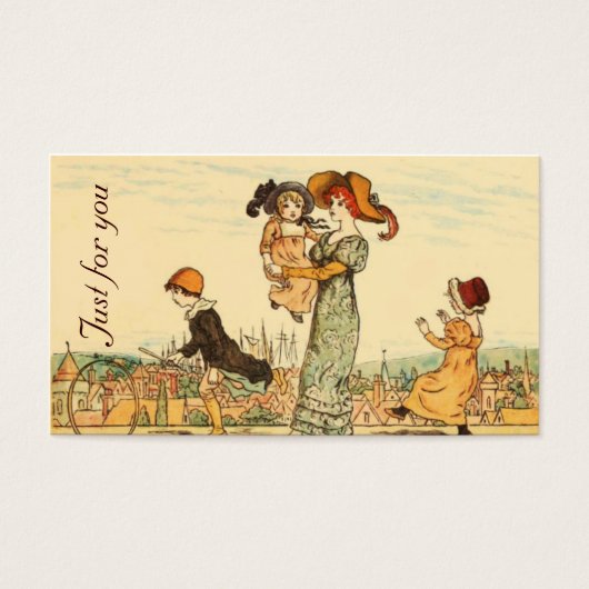 Garde d'enfants Cartes cadeaux d'affaires (Devant)