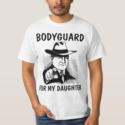 GARDE DU CORPS POUR MA FILLE T-SHIRTS (Devant)