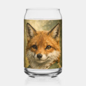 Garde forestier renard • Verre imprimé en forme de (Verso)