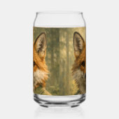 Garde forestier renard • Verre imprimé en forme de (Droite)
