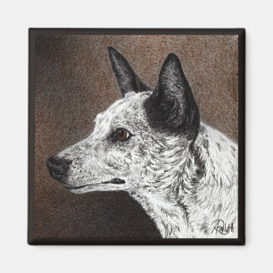 Garde forestière - aimant de chien de bétail